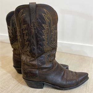 Lucchese 1883 Cowboy Western Boots Snip Toe